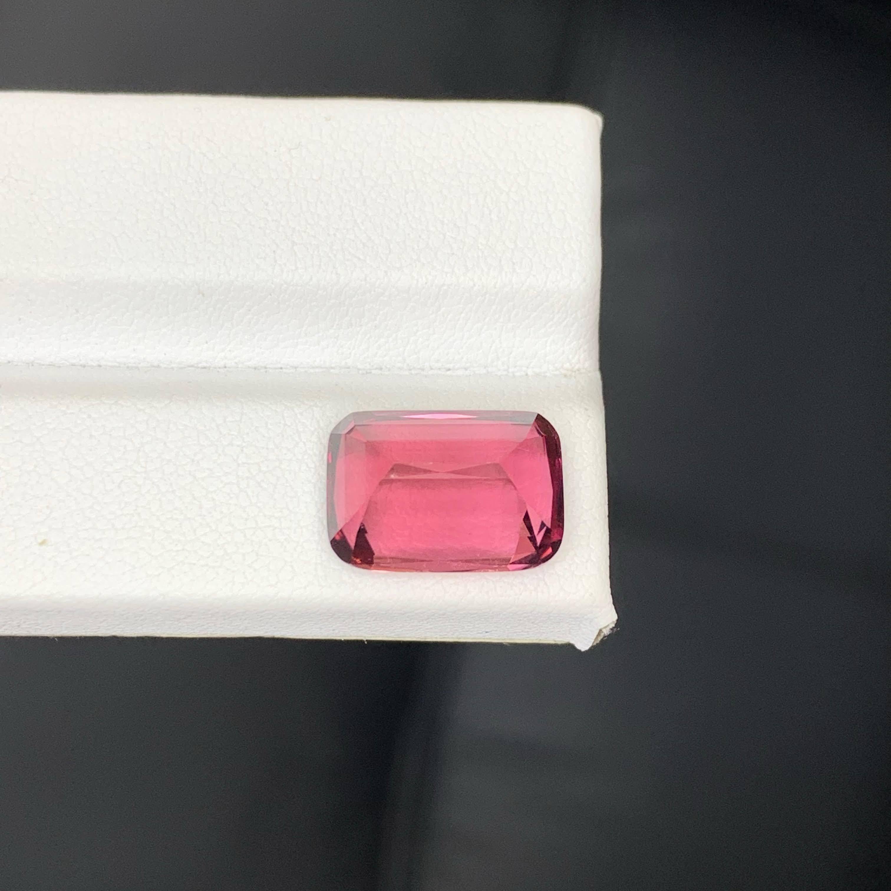 8.60 Carati di tormalina rosa sfusa Nature taglio cuscino Gemma afgana in vendita 2
