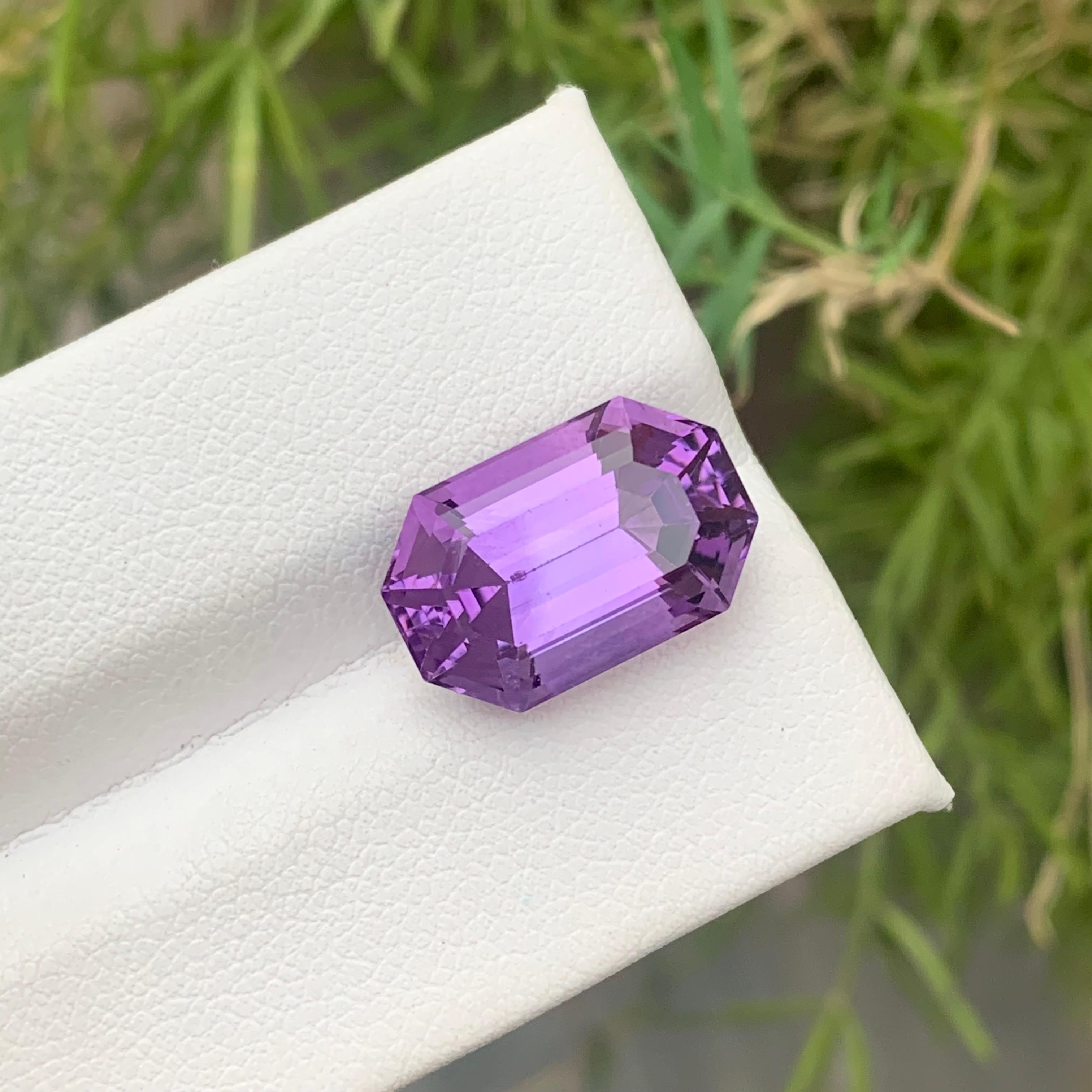 8,60 Karat natürlicher loser lavendelfarbener lila Amethyst Februar Geburtsstein Geschenk (Arts and Crafts) im Angebot