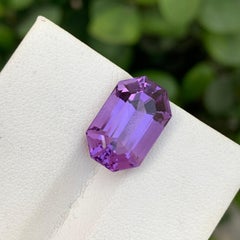 8.60 Carat Natural Loose Purple Amethyst from Brazil