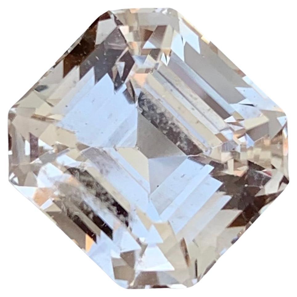 8.60 Carat Natural Loose Skardu Topaz Asscher Cut Gem For Jewellery Making 