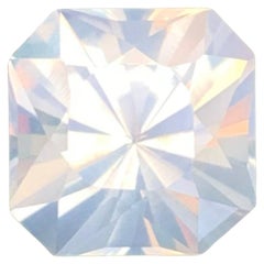 8.60 carats Loose Milky Quartz Stone Faceted Natural African Gemstone