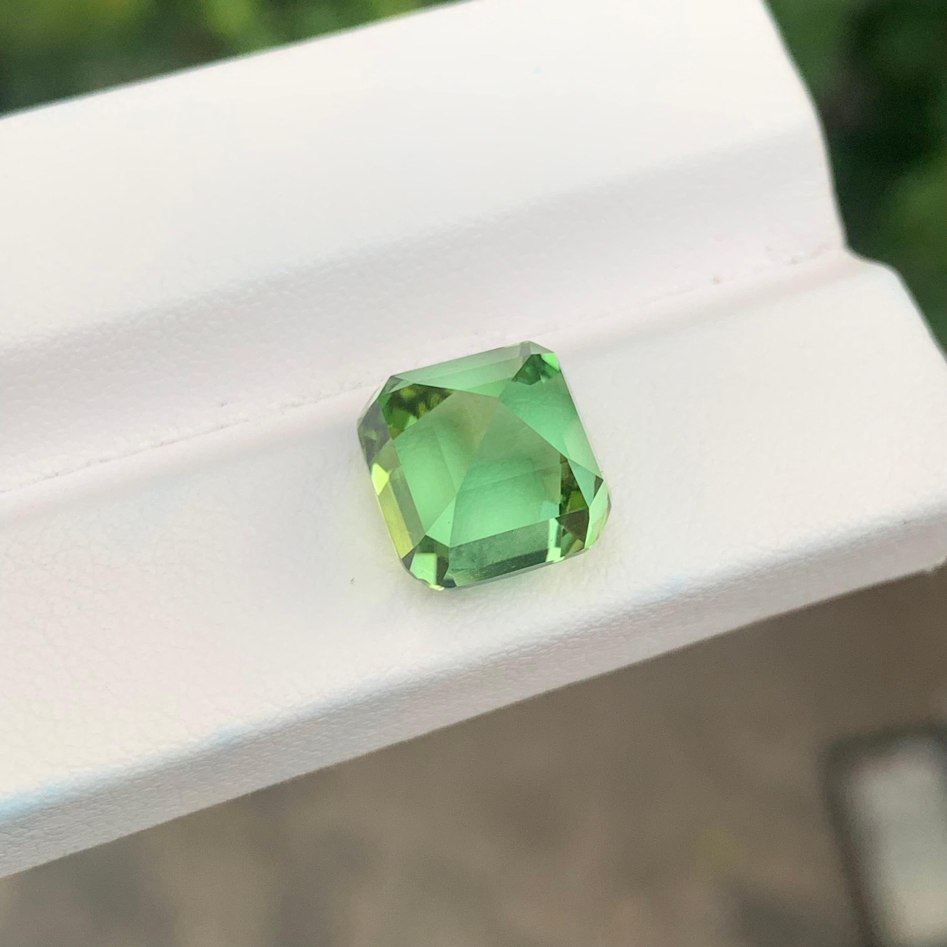 8,60 Carati Nature Tormalina Menta Sciolta Con Zoccolo Lagoon In condizioni Nuovo in vendita a Brisbane, AU