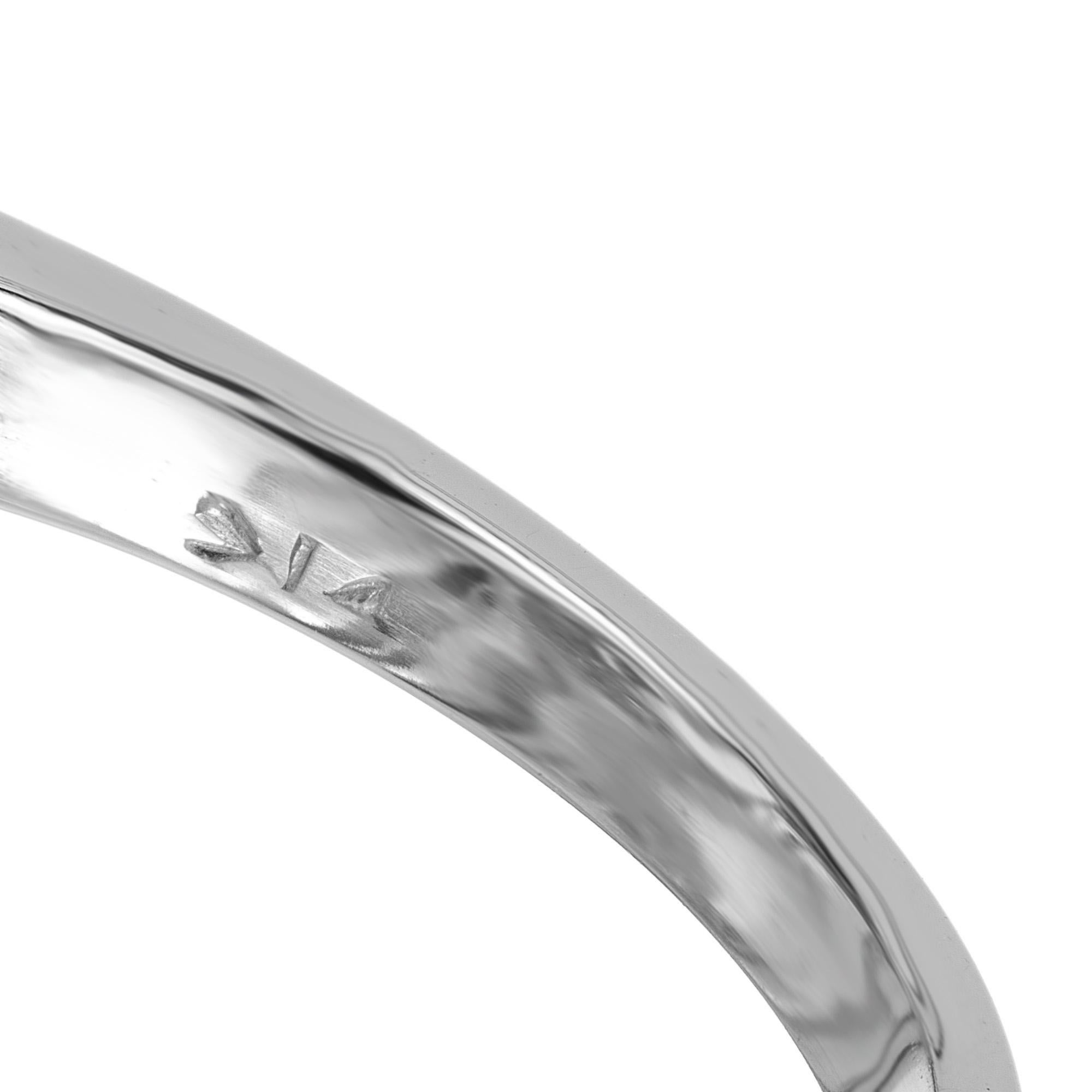 8.62 Carat Round Aquamarine Diamond White Gold Cocktail Ring For Sale 1