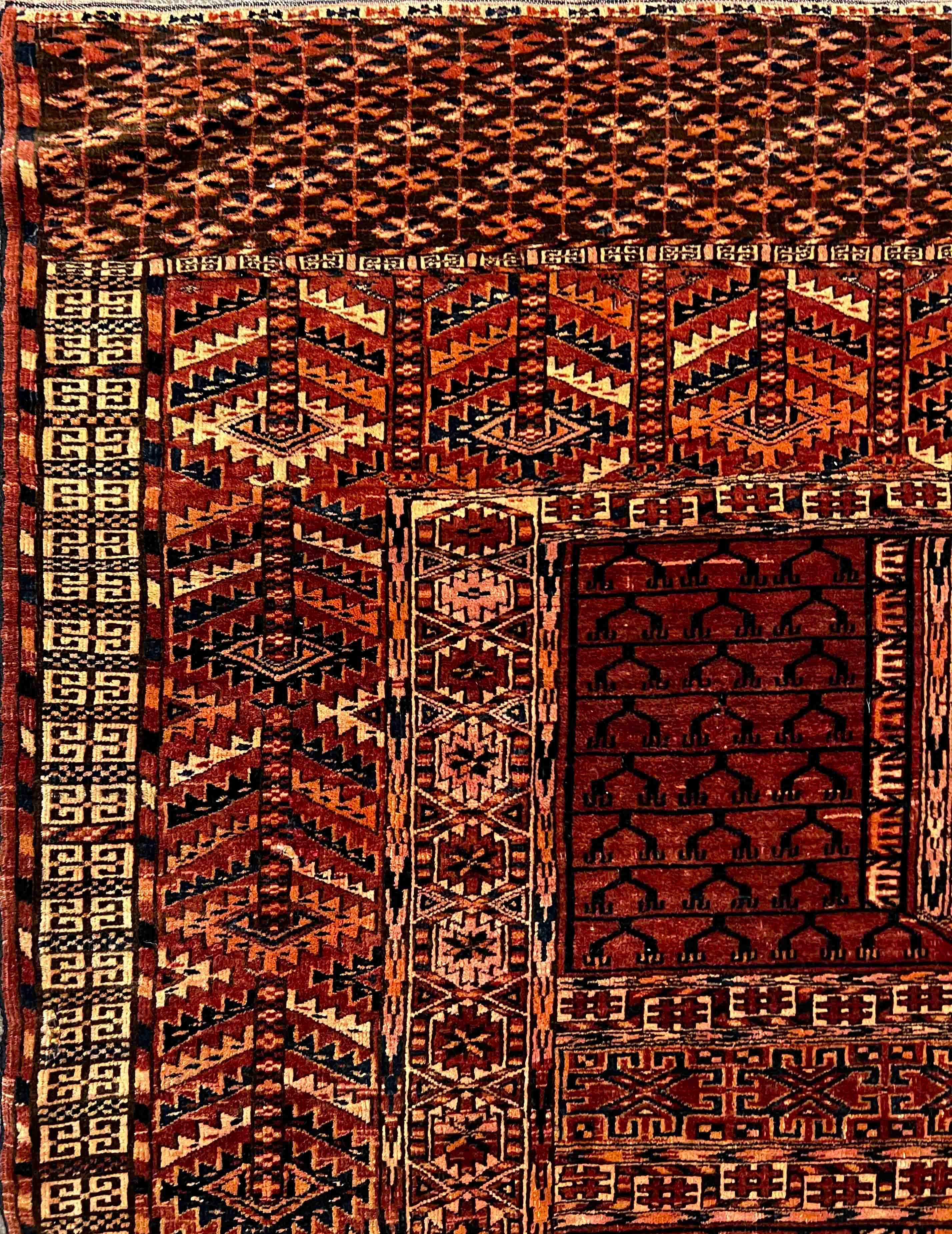 862 - Joli tapis turc ancien de type chasuble en vente 1