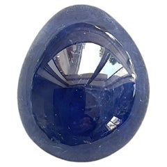 86.28 Carats big Rare Burmese Blue Sapphire No Heat Tumble for Fine Natural Gem