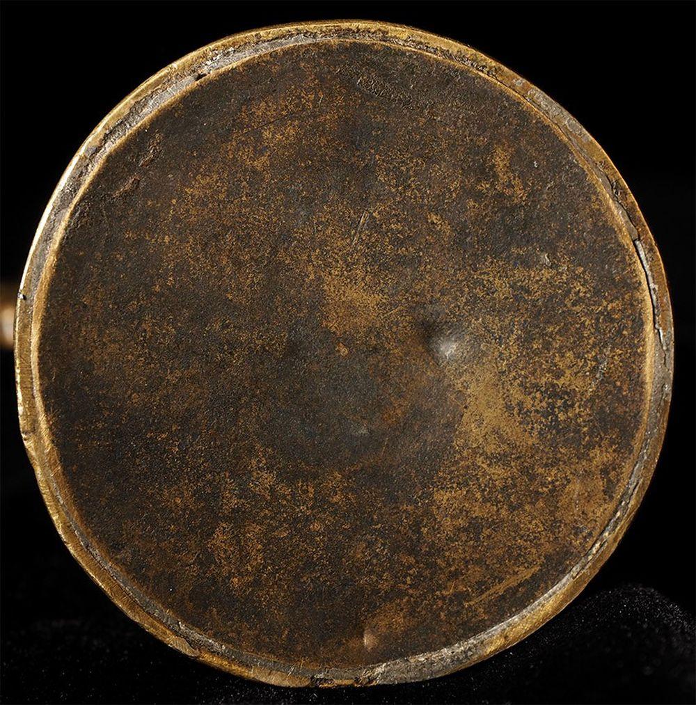Tibetisches Altarstück aus Bronze aus dem 18./19. Jahrhundert – 8629 im Angebot 10