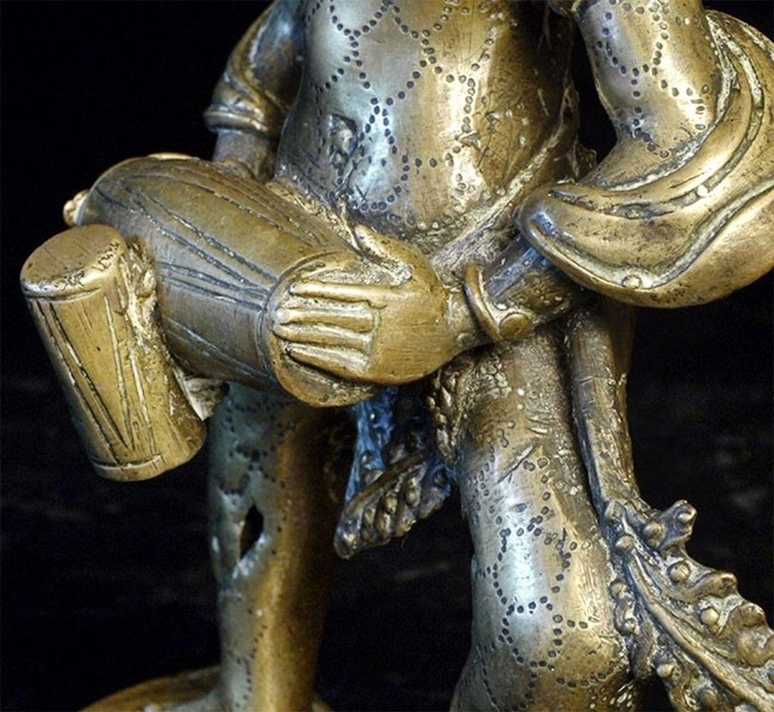 18th/19thC Nepalese Bronze or Brass Fierce Deity - 8630 For Sale 1