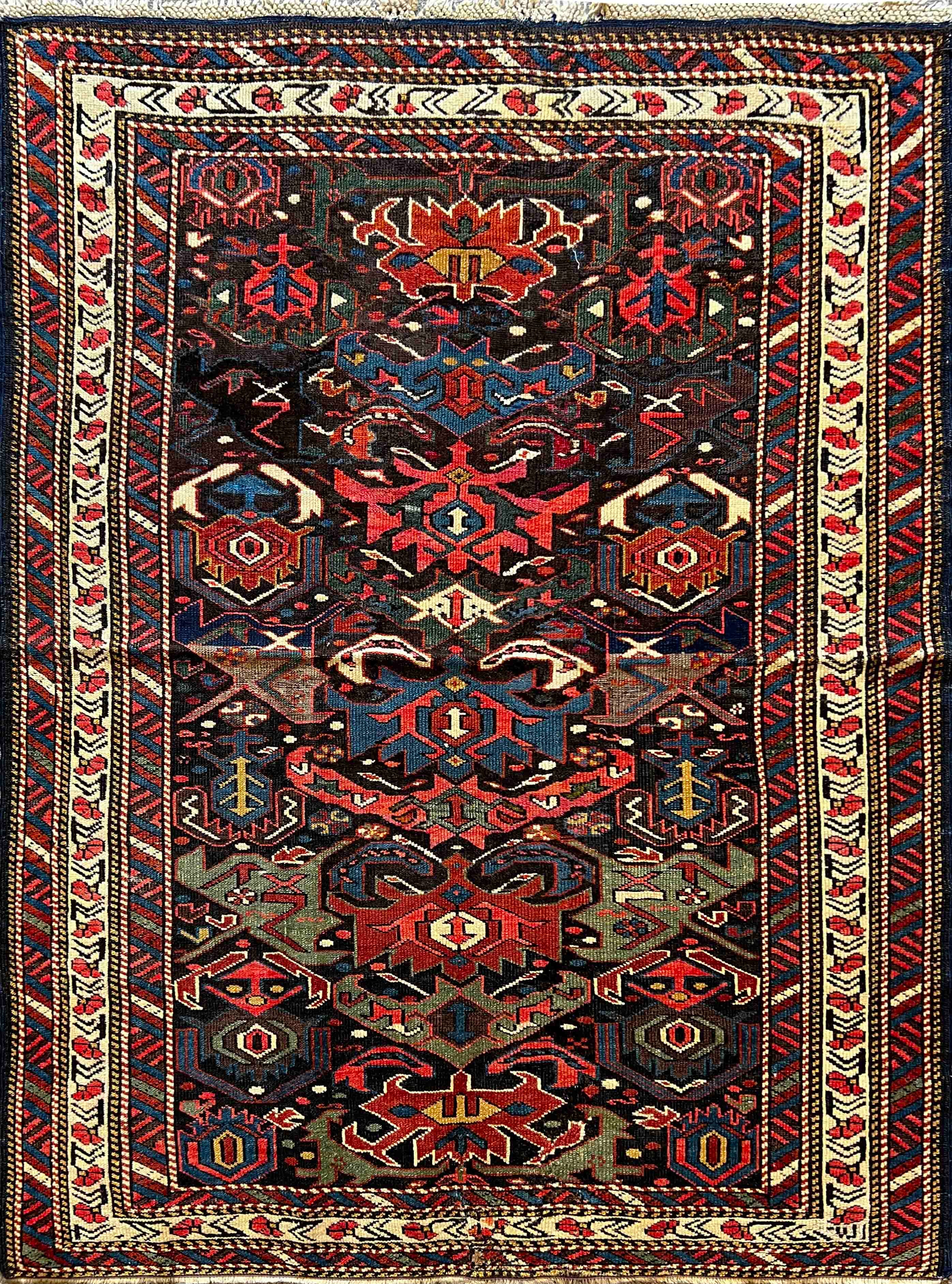 Tapis du Caucase du XIXe siècle 865