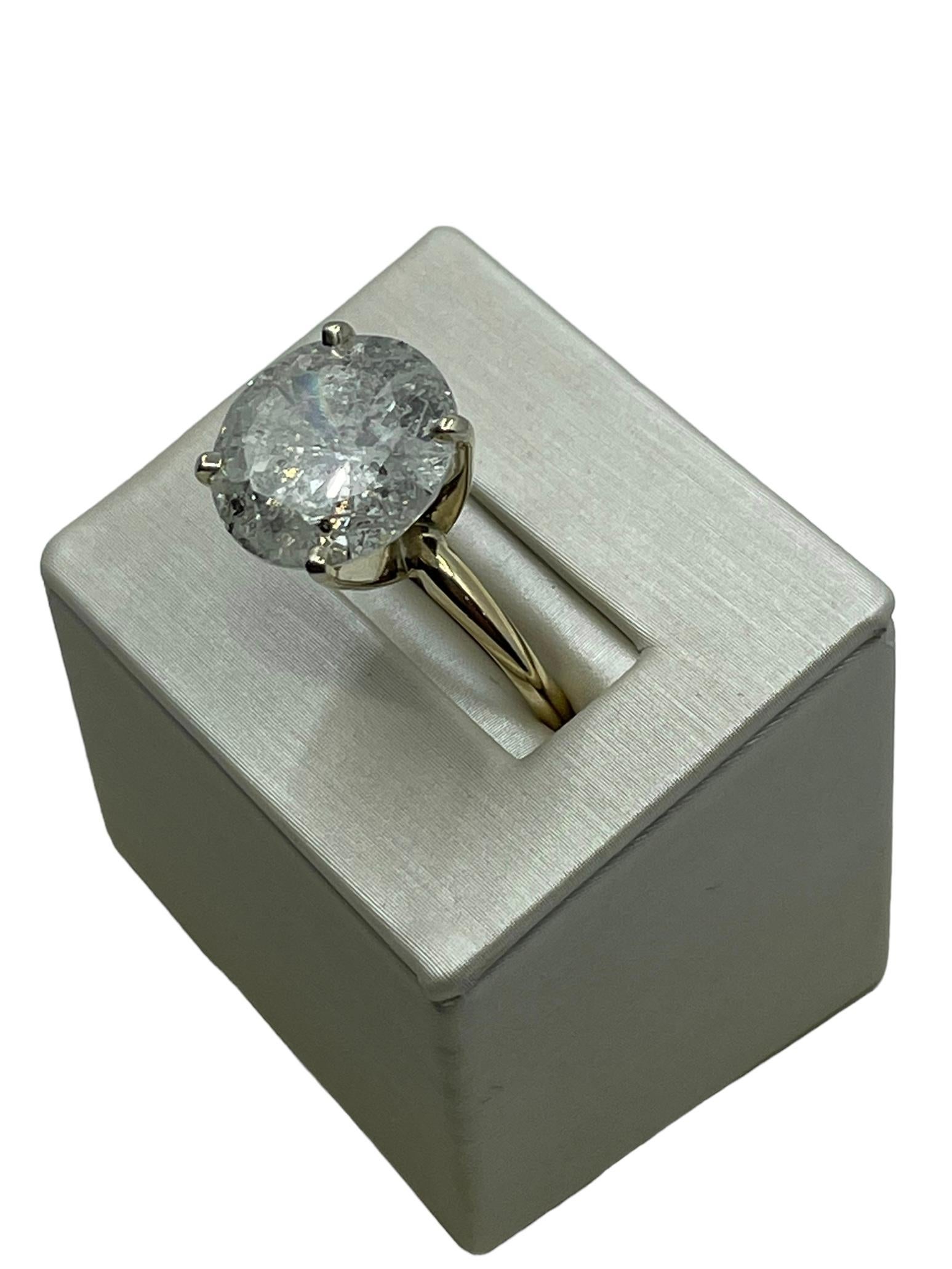 Verlobungs-/Cocktailring mit 8,65 Karat Diamant im Zustand „Gut“ im Angebot in Mammoth Lakes, CA