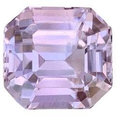 Kunzita rosa suelta natural de 8.65 quilates Piedra afgana talla esmeralda