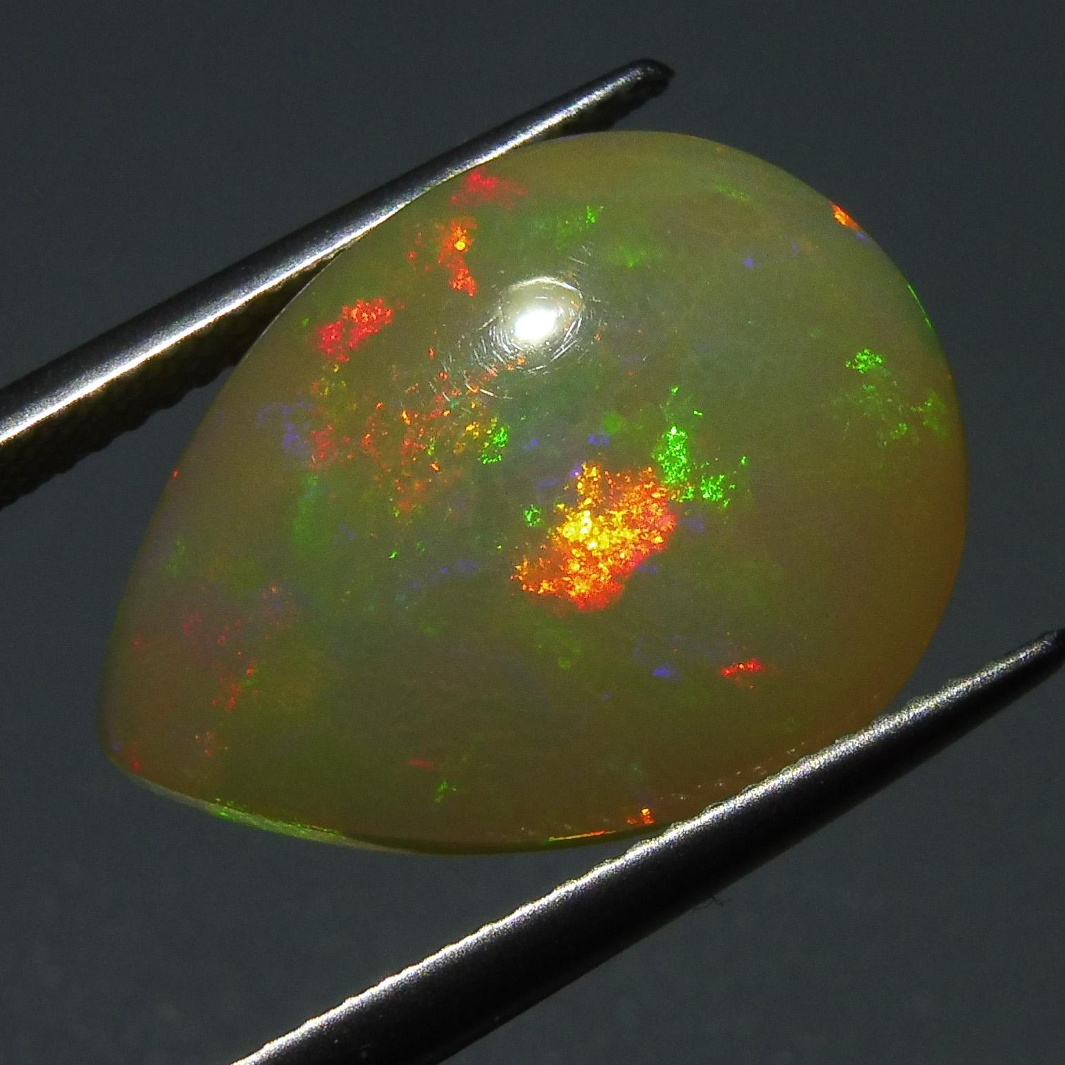 8.67 ct Pear Cabochon Opal For Sale 8