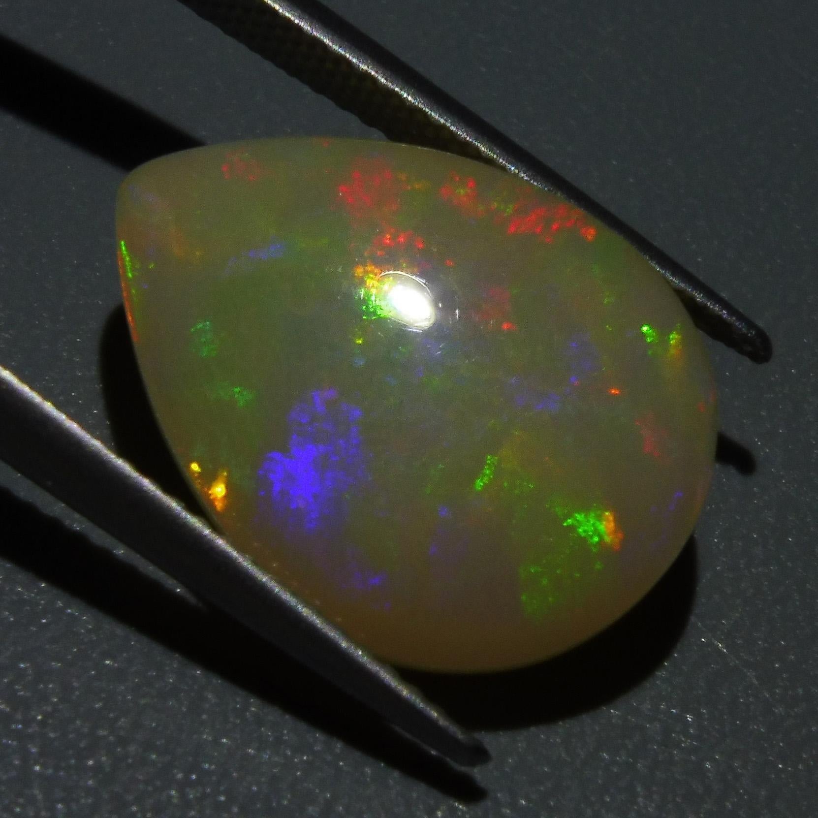 8.67 ct Pear Cabochon Opal For Sale 10
