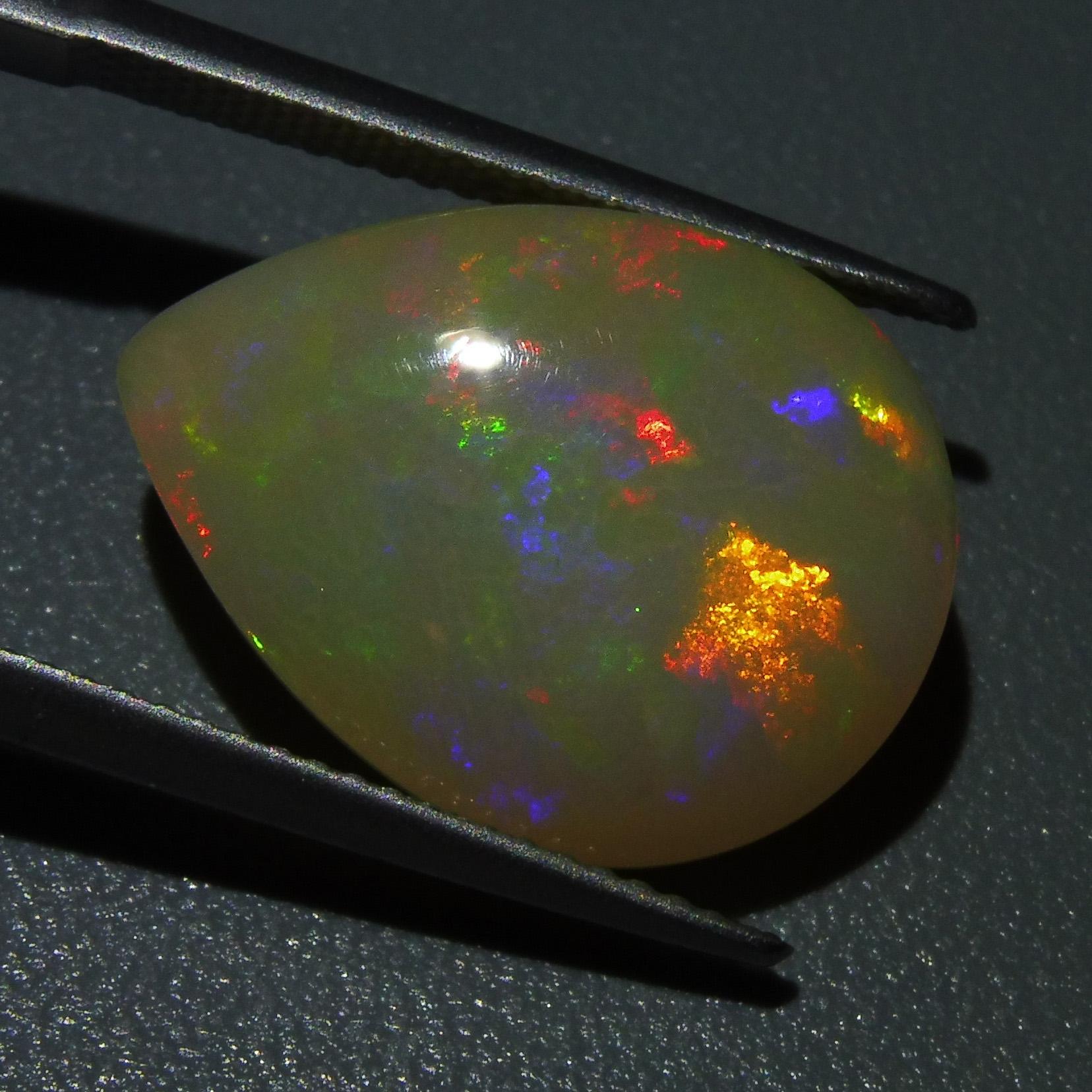 8.67 ct Pear Cabochon Opal For Sale 11
