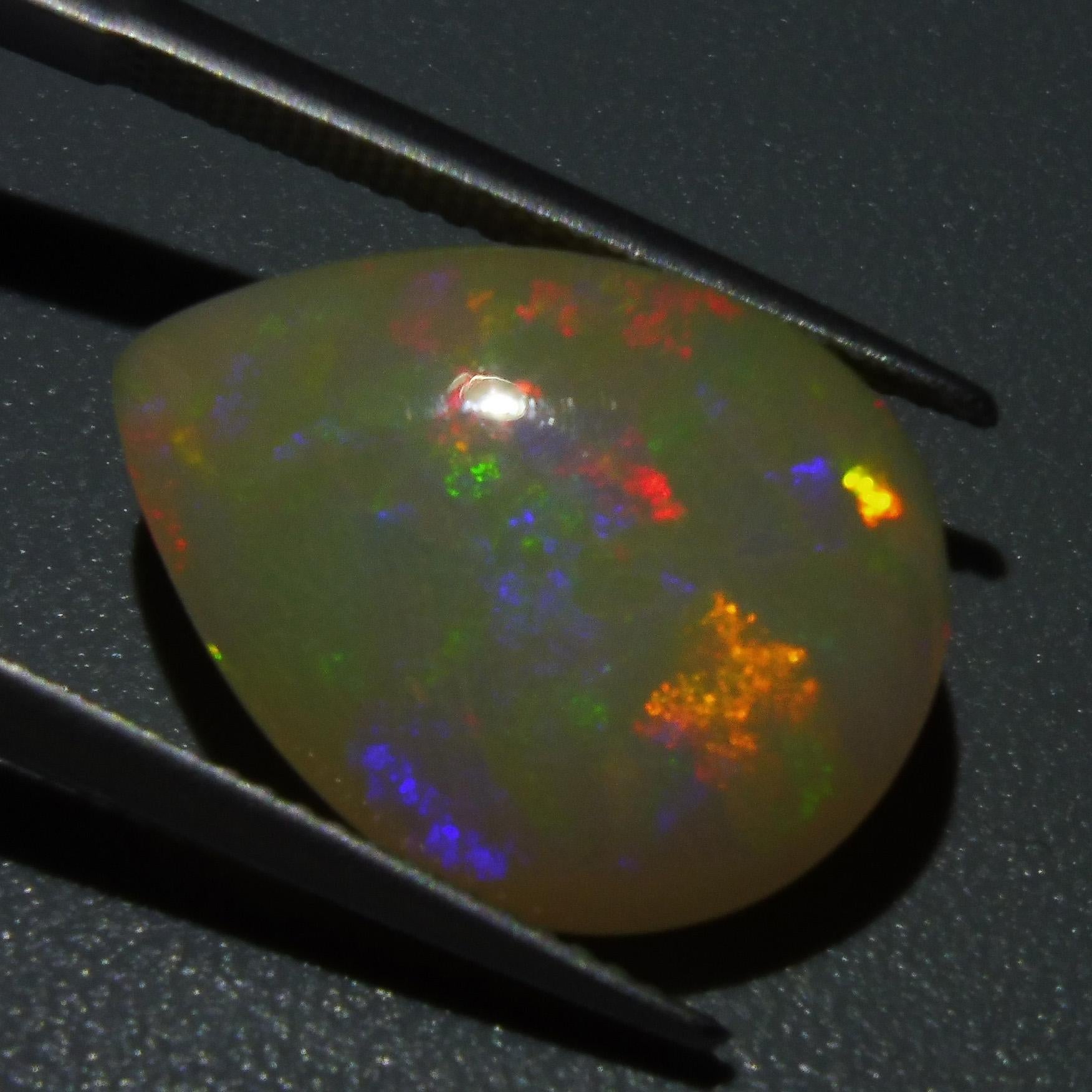 8.67 ct Pear Cabochon Opal For Sale 13