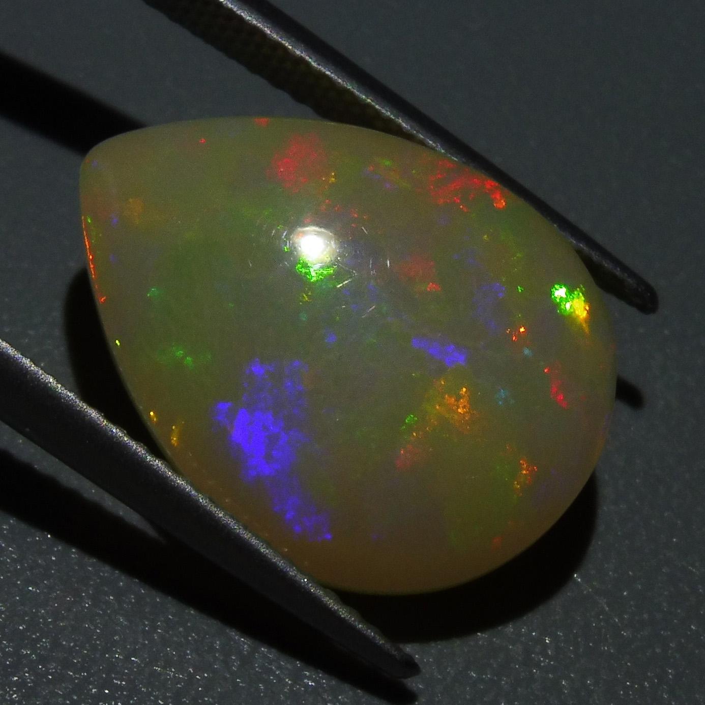 8.67 ct Pear Cabochon Opal For Sale 14