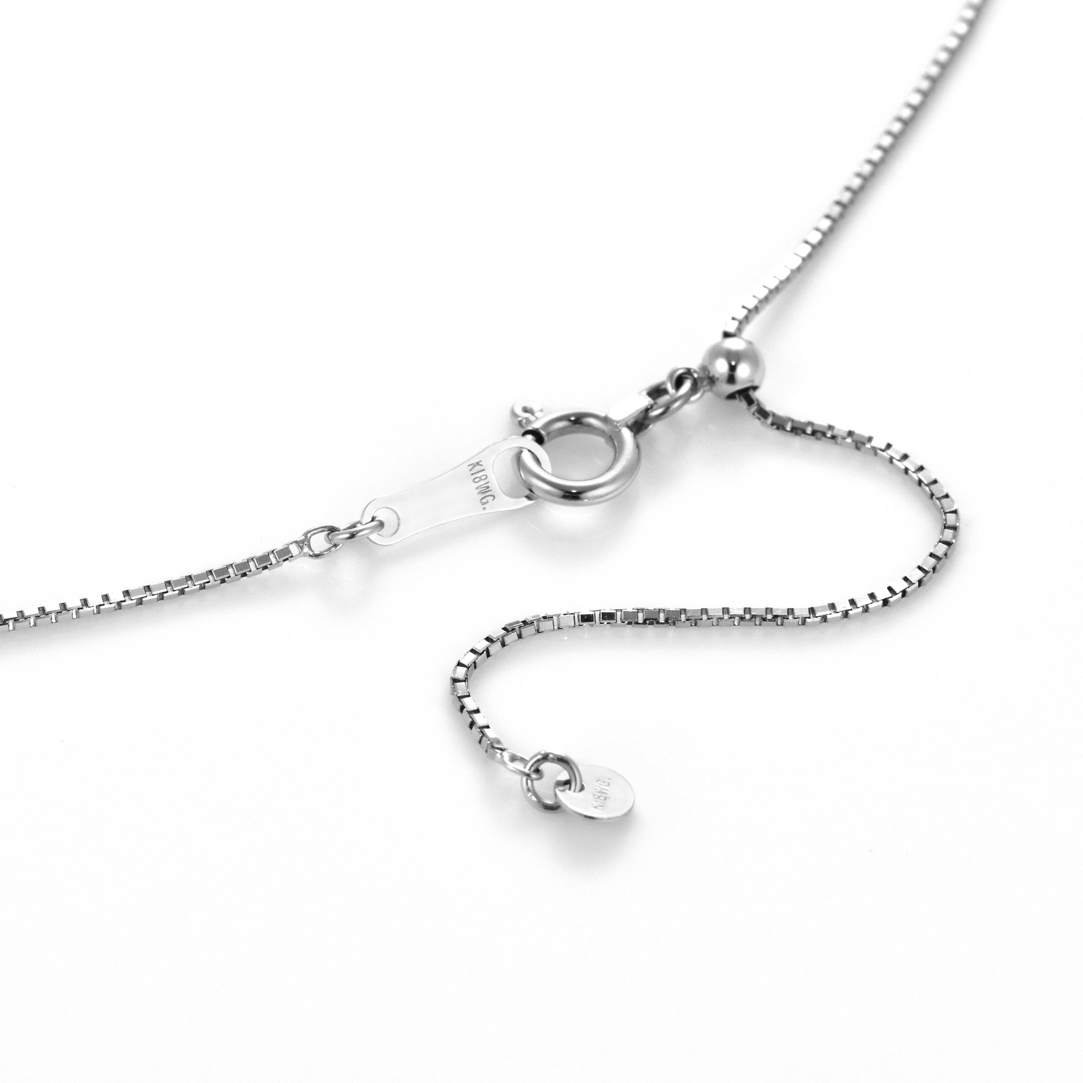 Pendentif en or blanc 18 carats, tourmaline naturelle bicolore et diamants de 8,68 carats Pour femmes en vente