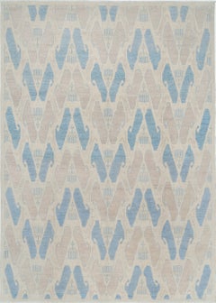 Tappeto di grandi dimensioni annodato a mano 8.6x12 ft per l'arredamento del soggiorno. Tappeto 100% lana
