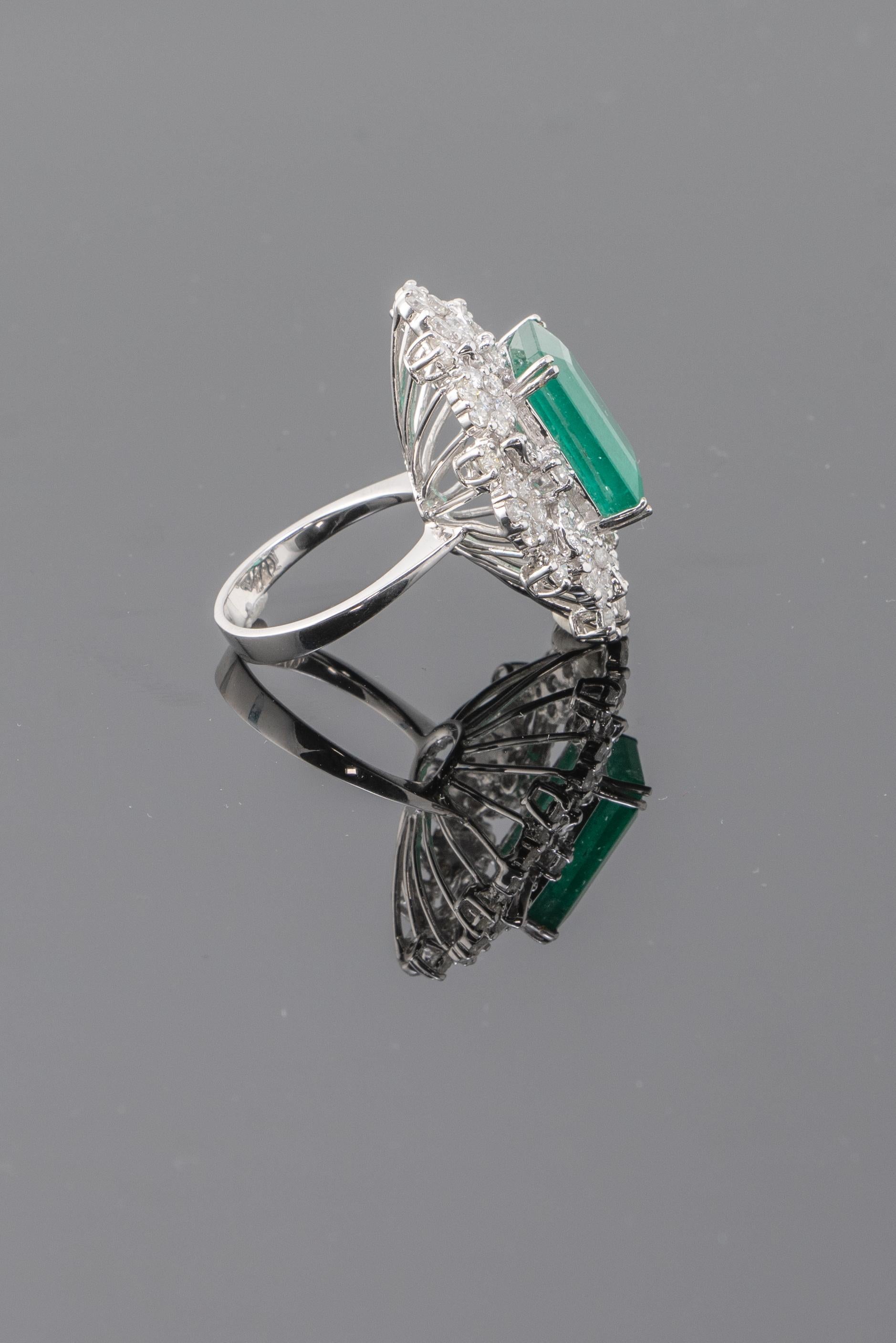 8.7 carat diamond ring