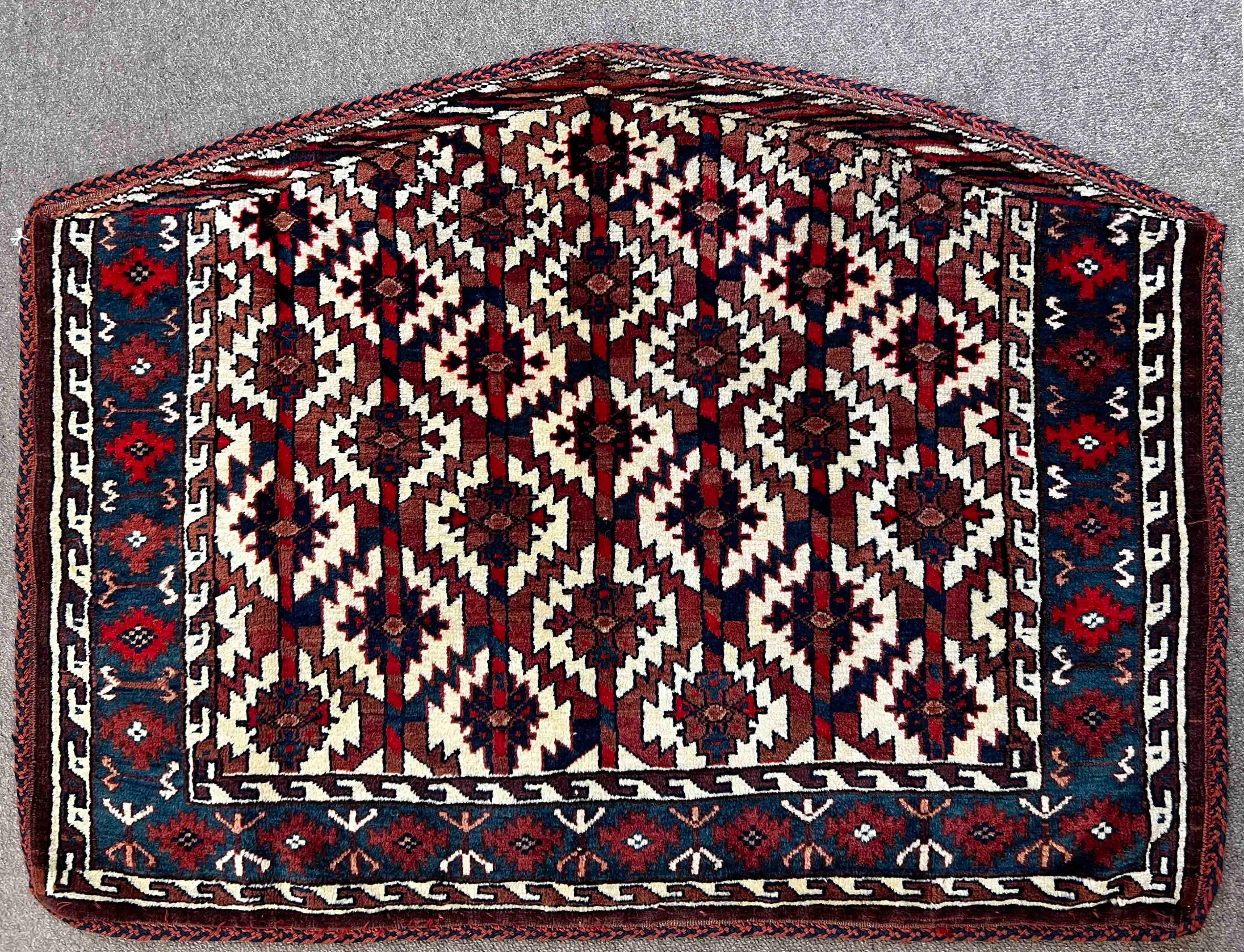 870 - Très beau tapis Bukhara « Asmalik » en vente 7