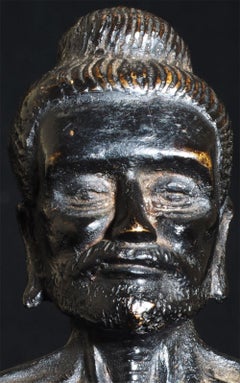 18/19thC Thai Ascetic Buddha-Complex, Compelling, and Very Fine - 9484