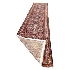 873 - Très beau tapis antique kurde Malayer