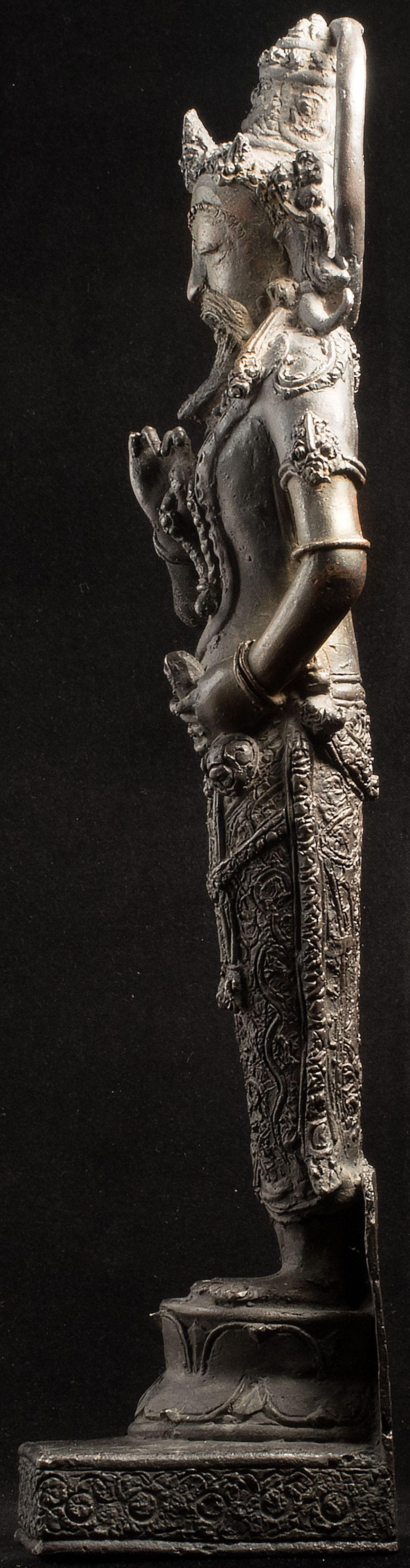 Cast Early 20th Century Indonesian Shiva - 8731