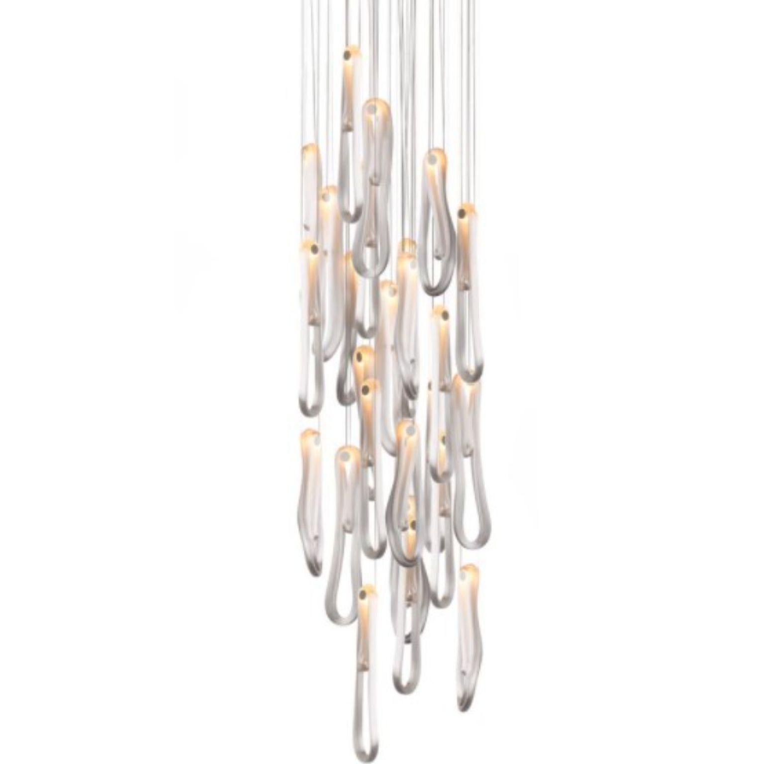 87.36 Pendant by Bocci
Dimensions: D75.5 x W75.5 x H300 cm
Materials: white powder coated rectangular canopy
Weight: 68.6 kg
Also Available in different dimensions.
All our lamps can be wired according to each country. If sold to the USA it