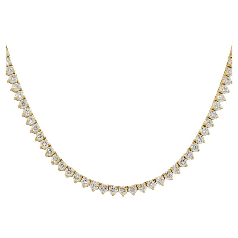 Diamond Narrow Choker Necklace For Sale at 1stDibs