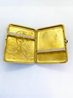 875 Silver Soviet Union Russia 1950 Cigarette Case a Gift from the President