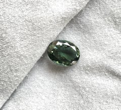 8,76 Karat Blauer Turmalin Oval Schmuckstein Facettenschliff Stein Natürlicher Edelstein