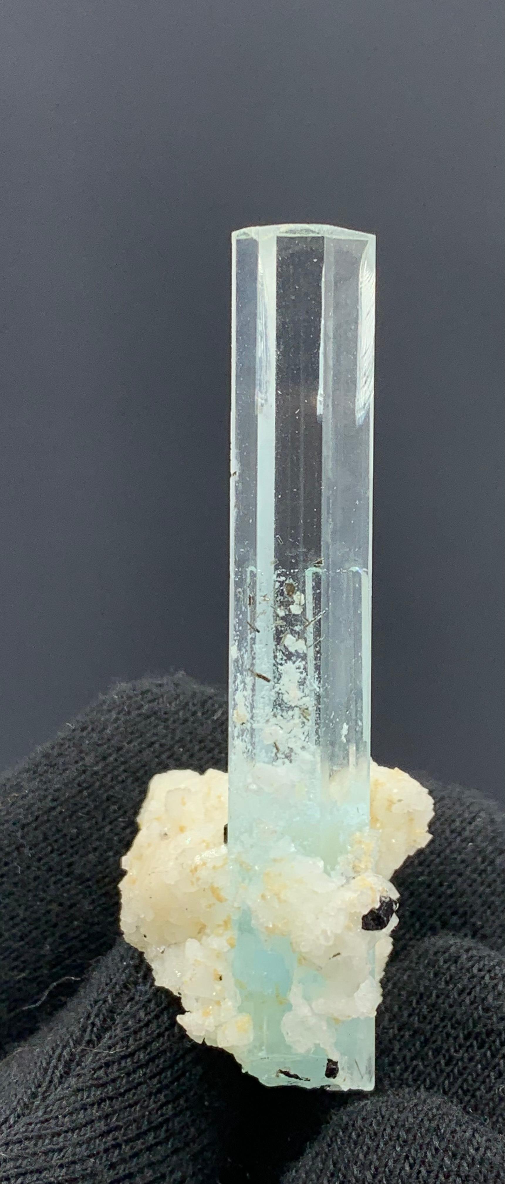 Adam Style 88 Carat Stunning Aquamarine Specimen From Nagar Valley, Pakistan For Sale