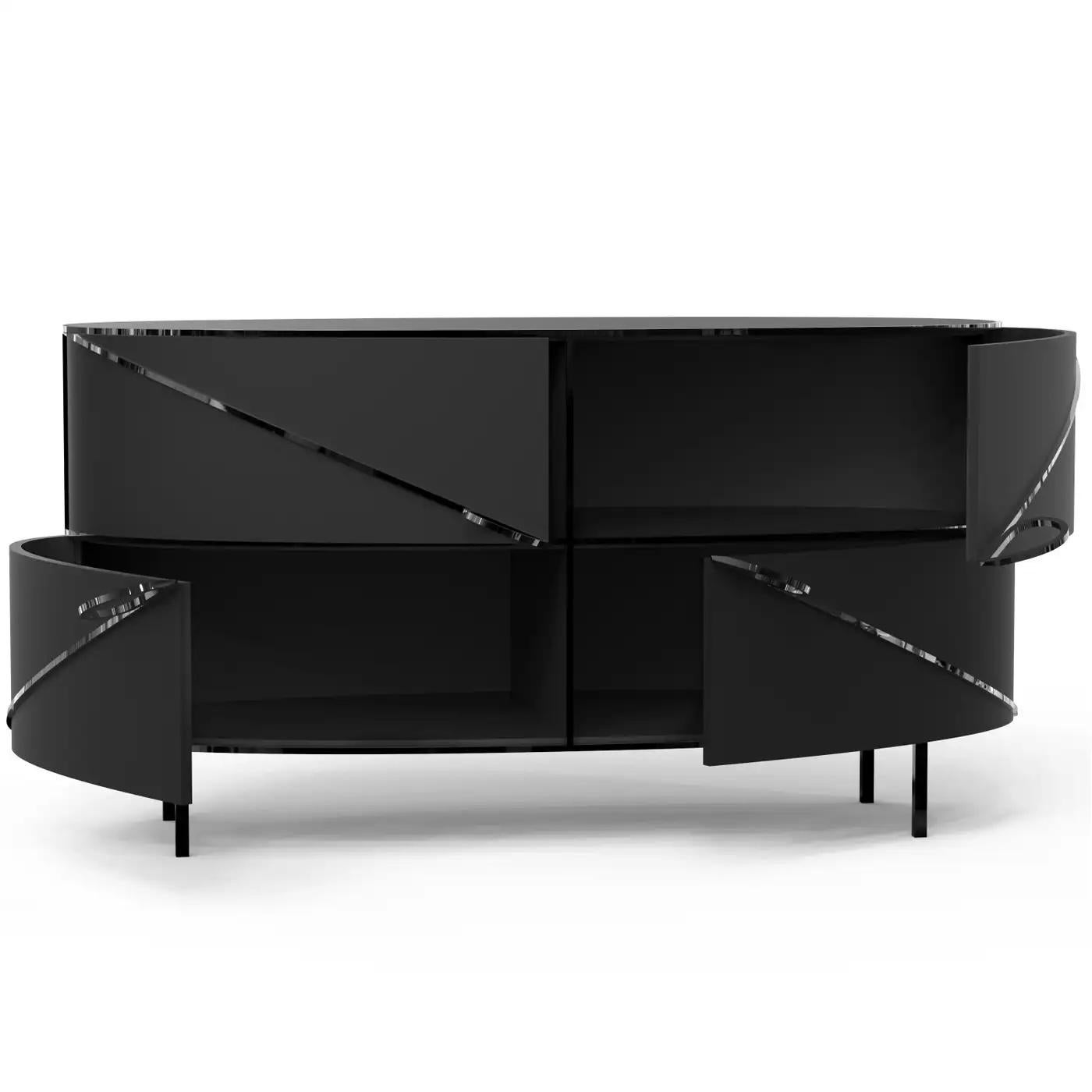 Wood 88 Secrets Sideboard by Nika Zupanc For Sale