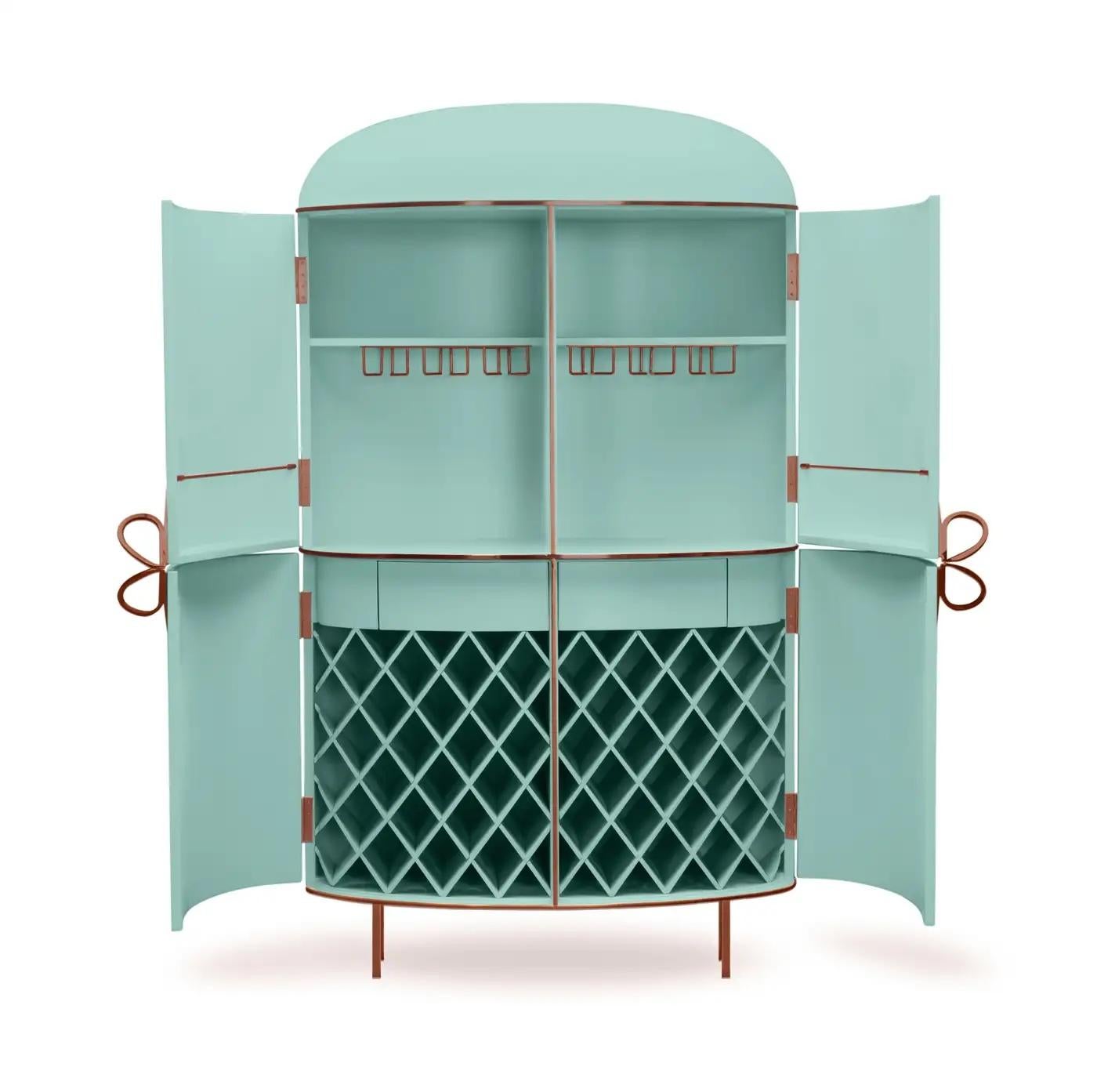 Indian 88 Secrets Bar Cabinet by Nika Zupanc For Sale