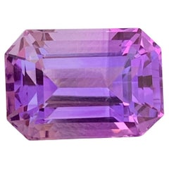 8.80 quilates de amatista natural suelta en forma de esmeralda Gema