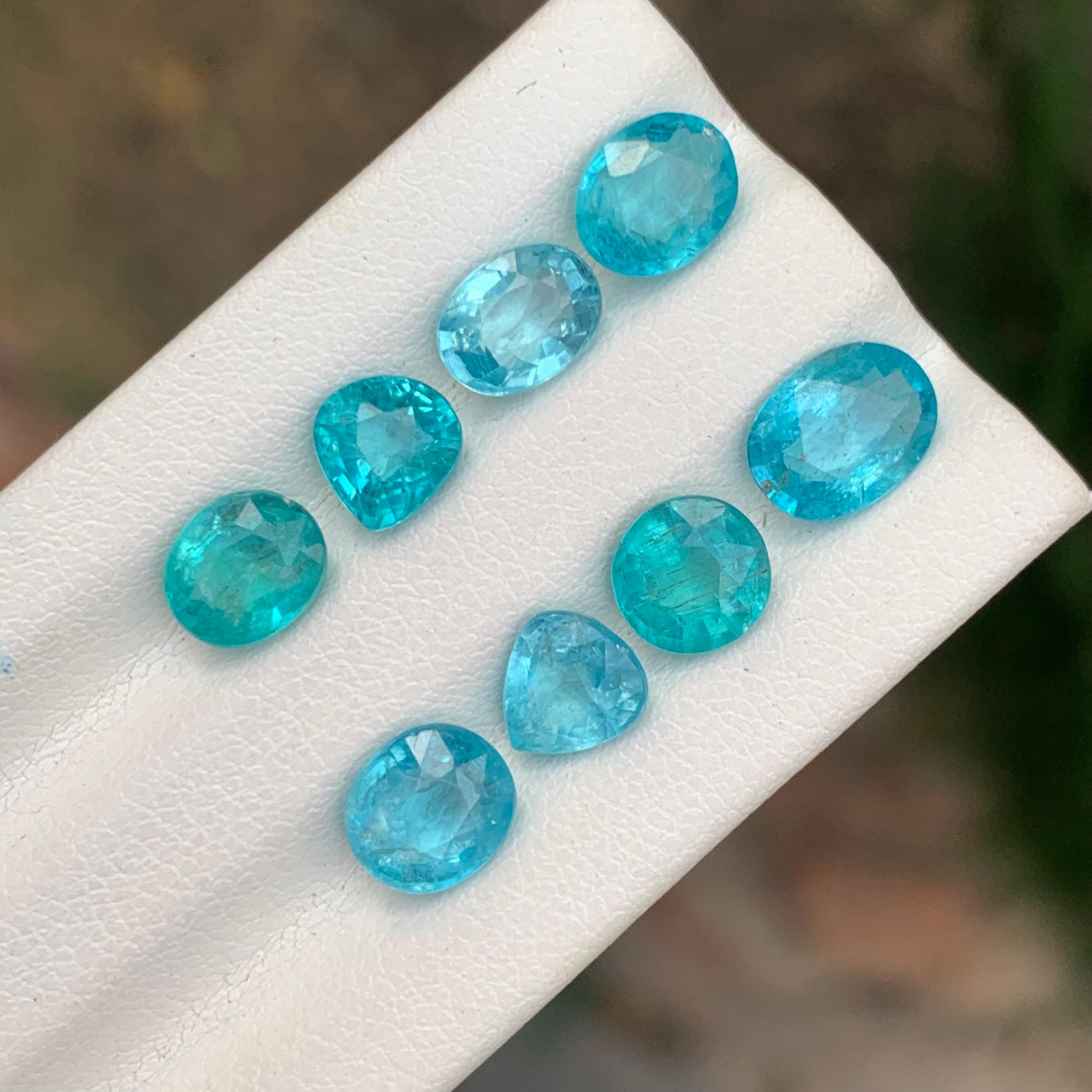 8.80 Carat Natural Loose Apatite Lot For Jewellery Making For Sale 5