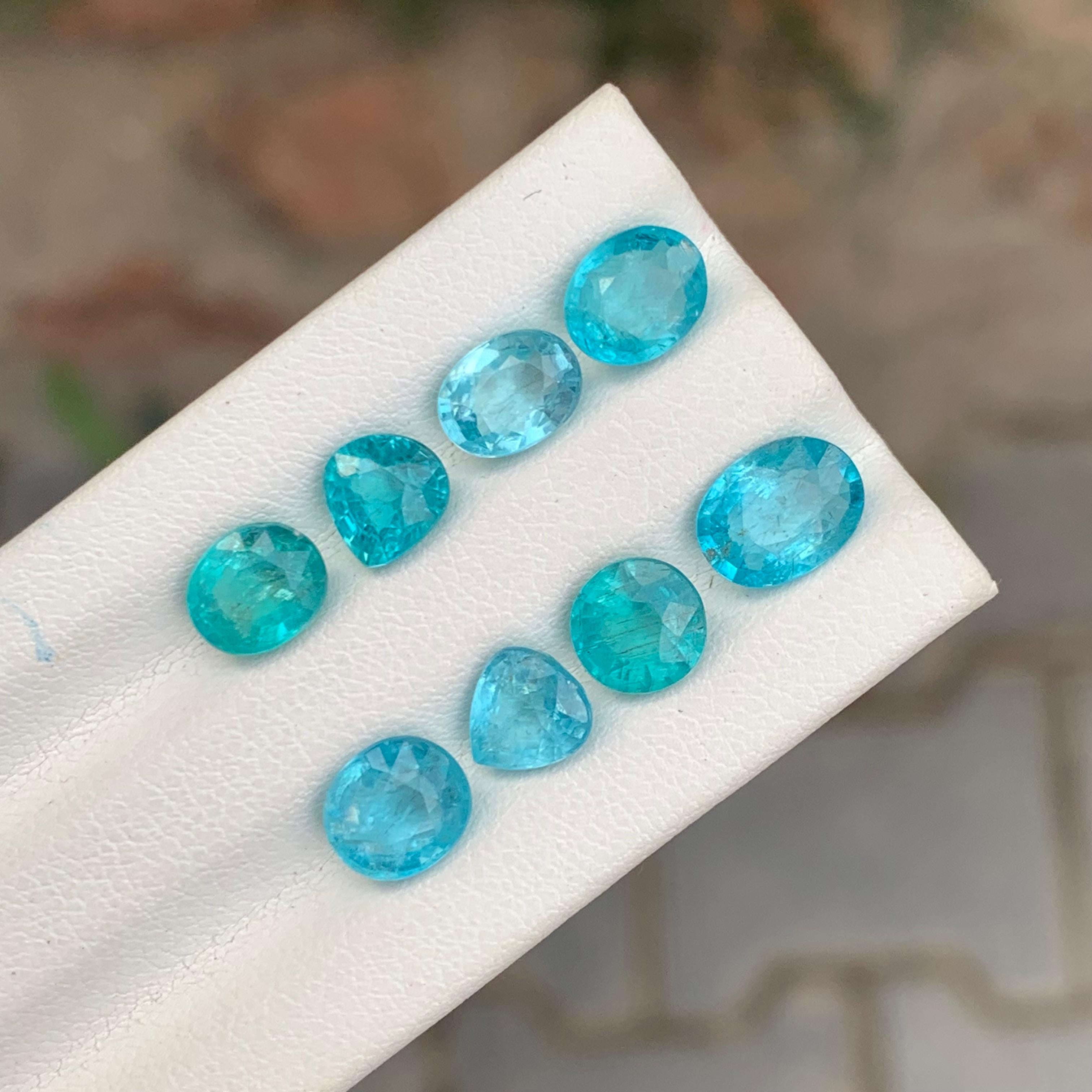 8.80 Carat Natural Loose Apatite Lot For Jewellery Making For Sale 2