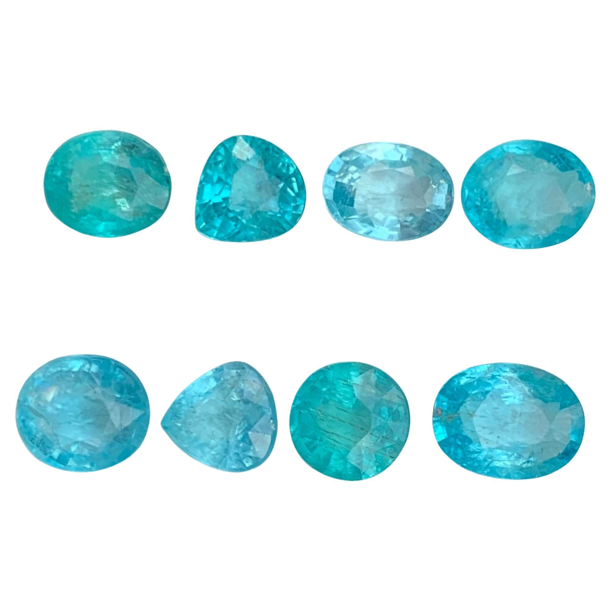 8.80 Carat Natural Loose Apatite Lot For Jewellery Making