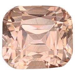 8.80 Carat Natural Loose Imperial Topaz Stone Cushion Cut Pakistani Gemstone