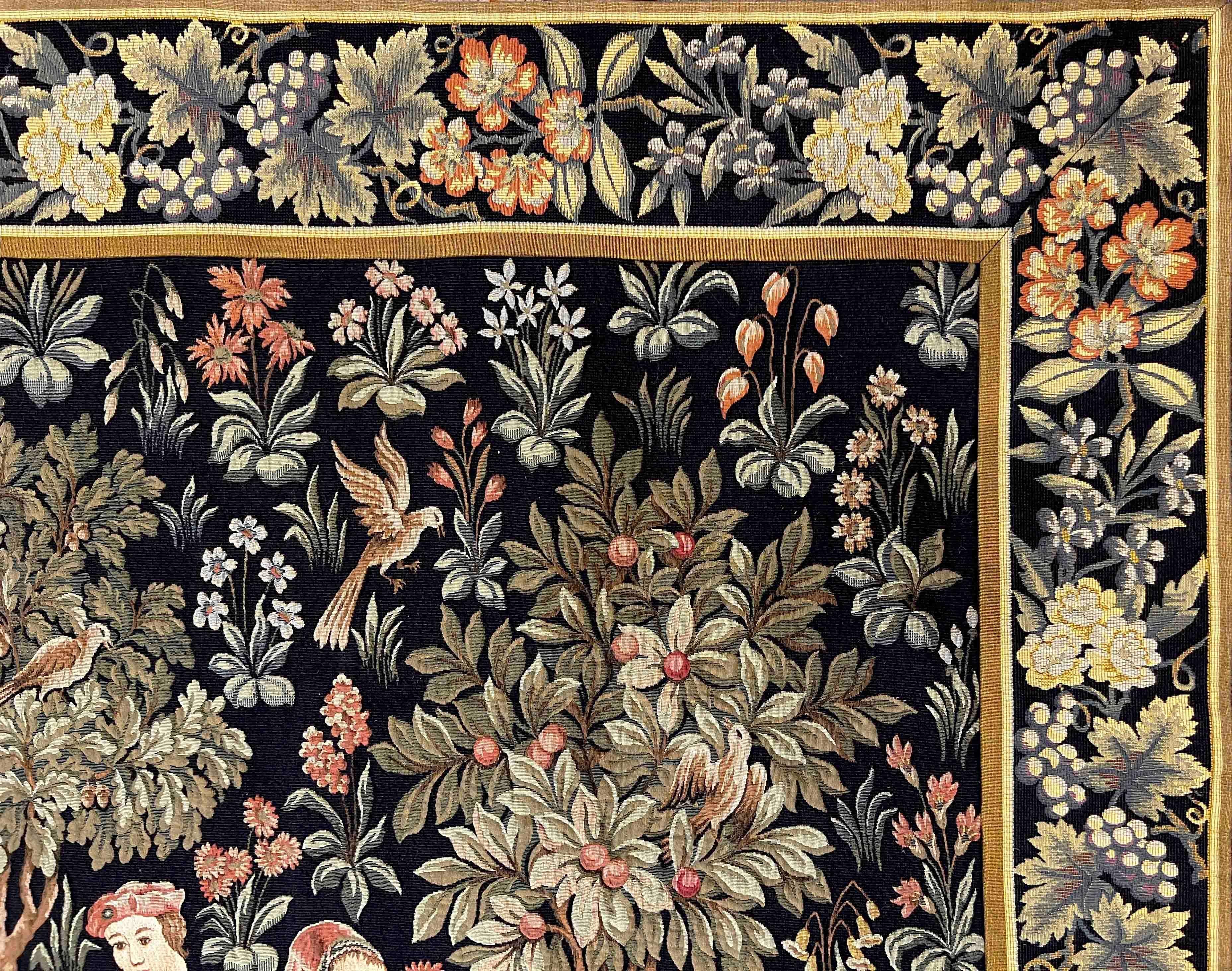 884 - Tapestry Aubusson of the 19th Century For Sale 4