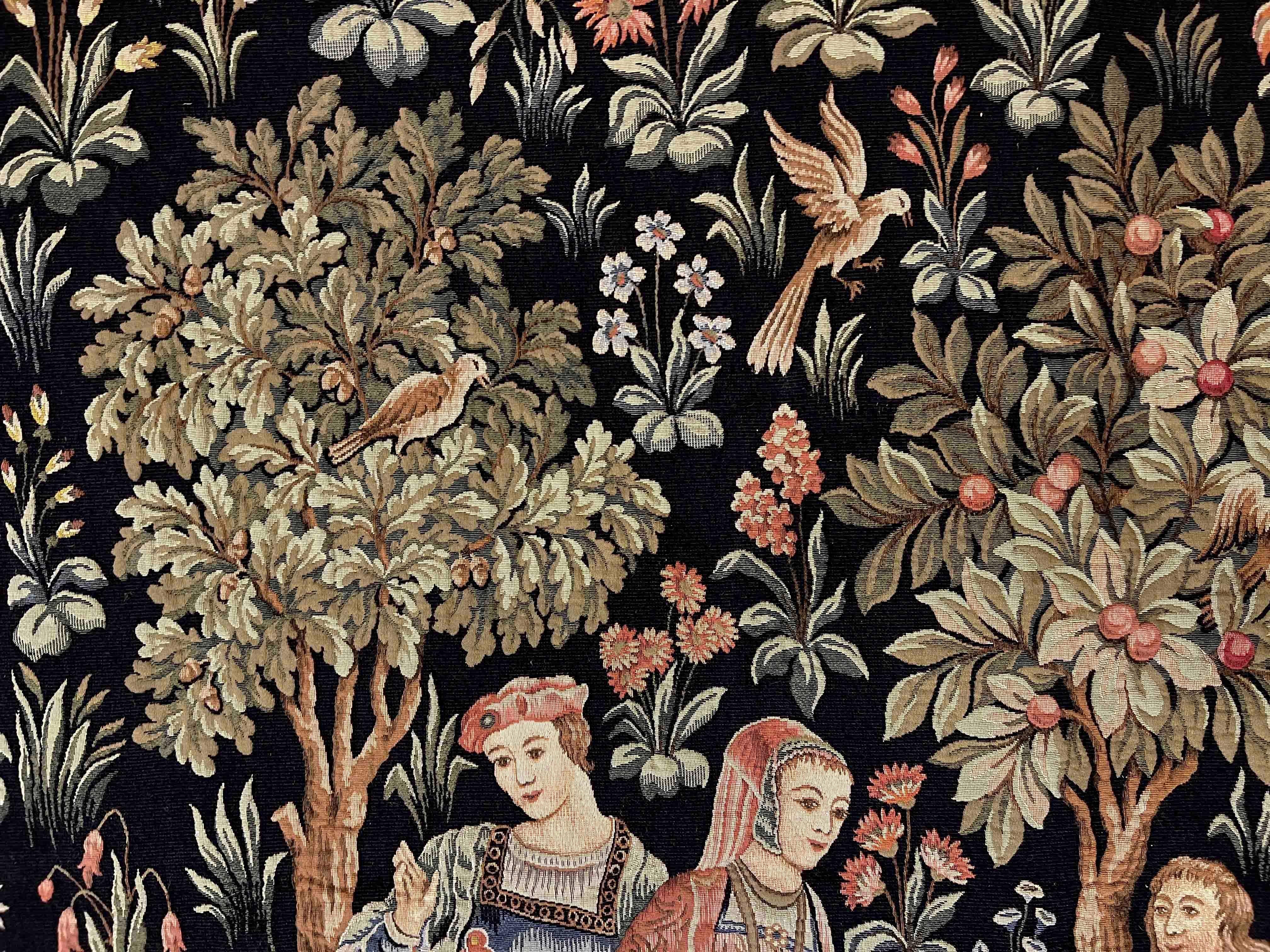884 - Tapestry Aubusson of the 19th Century For Sale 5