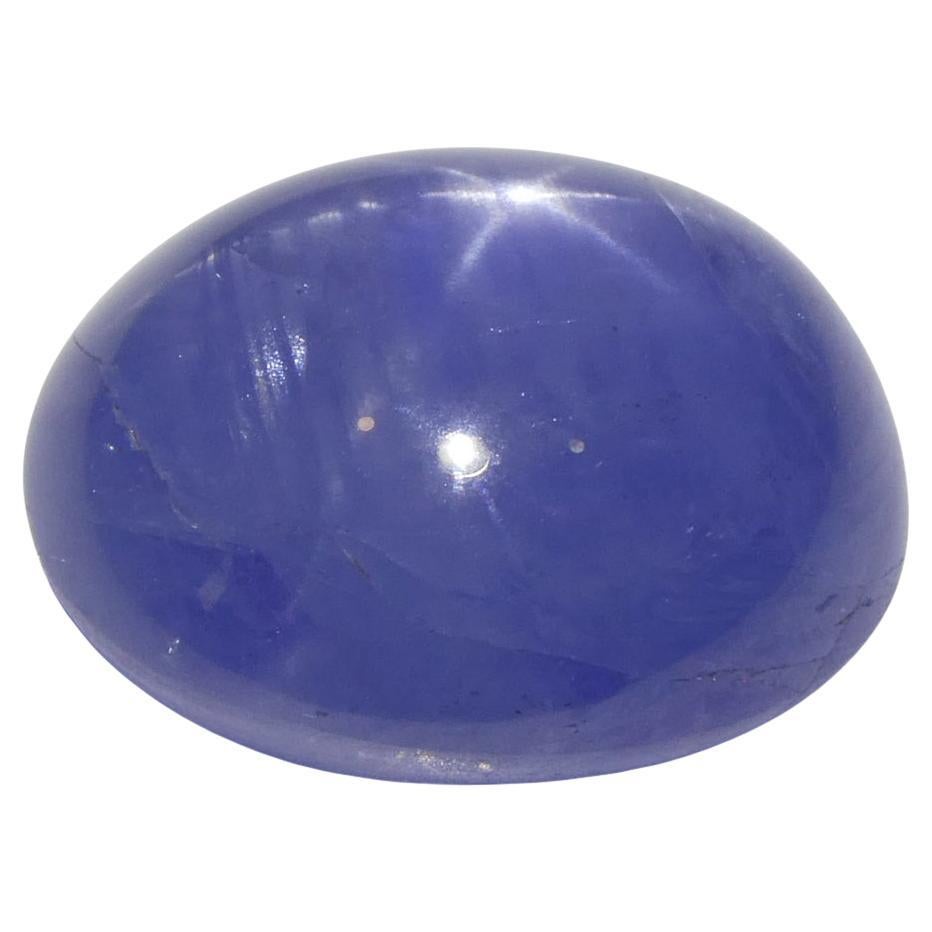 8.85ct Oval Blue Star Sapphire GIA Certified Sri Lanka Unheated For Sale 8