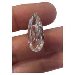 8.88 D IF GIA Certified Old Cut Pear Shape