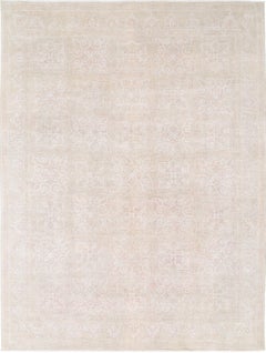 8.8x11.8 ft Hand Knots Rugs Soft-Toned Large Area Rug. Tapis de salon 100% laine