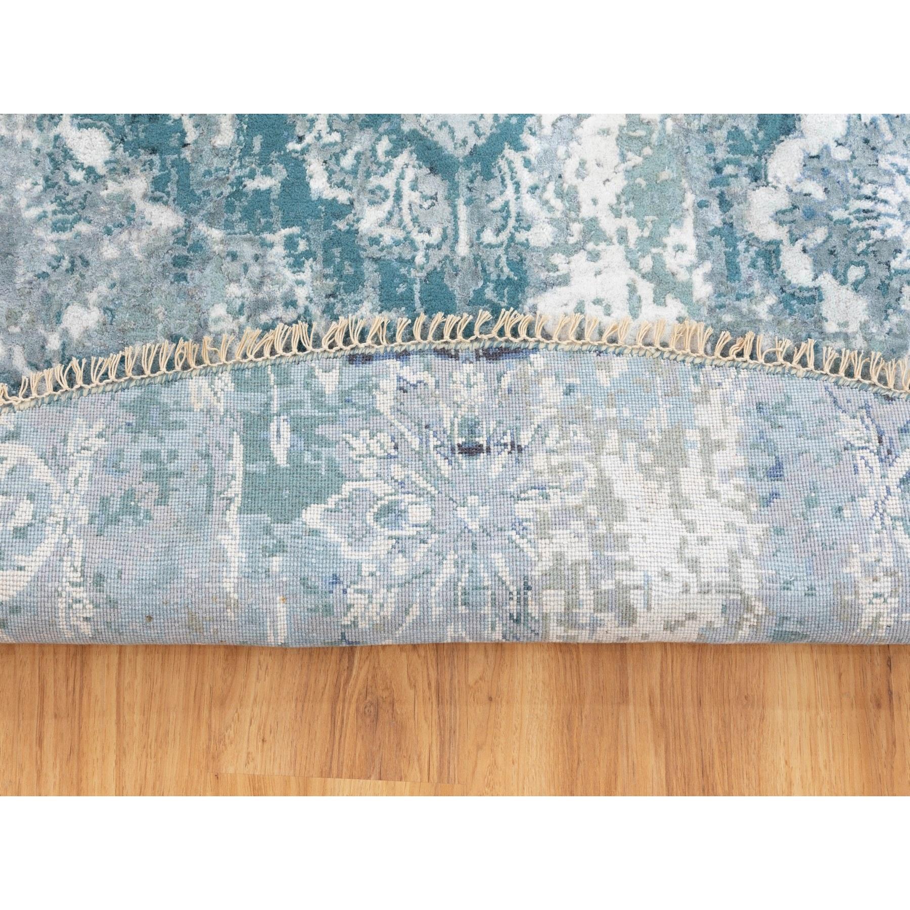 Hand-Knotted 8'8