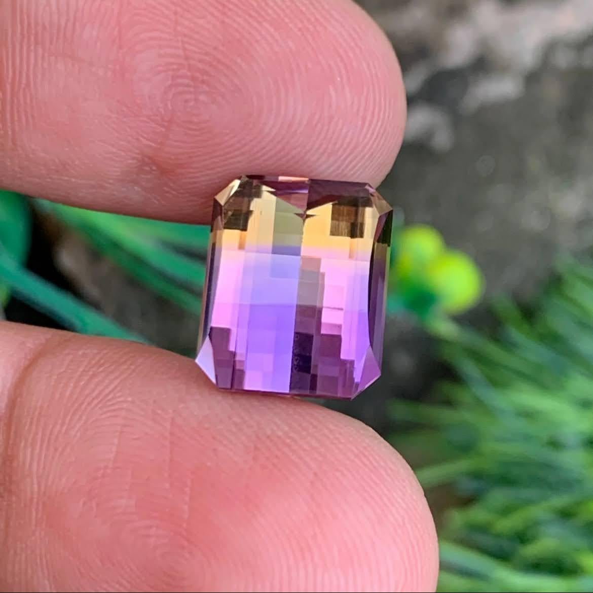 pixel cut gemstone