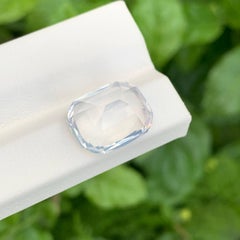 8,90 Karat Facettierter Mondstein Cushion-Schliff Natürlicher Afrikanischer Edelstein