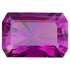 8.95 Carat Natural Loose Royal Purple Amethyst Fancy Faceted Brazilian Gemstone