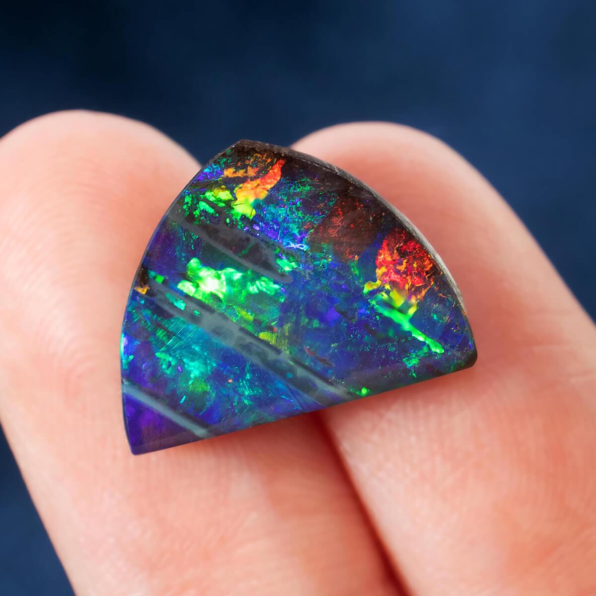 8.95ct Natural Solid Australian Boulder Opal For Sale at 1stDibs how