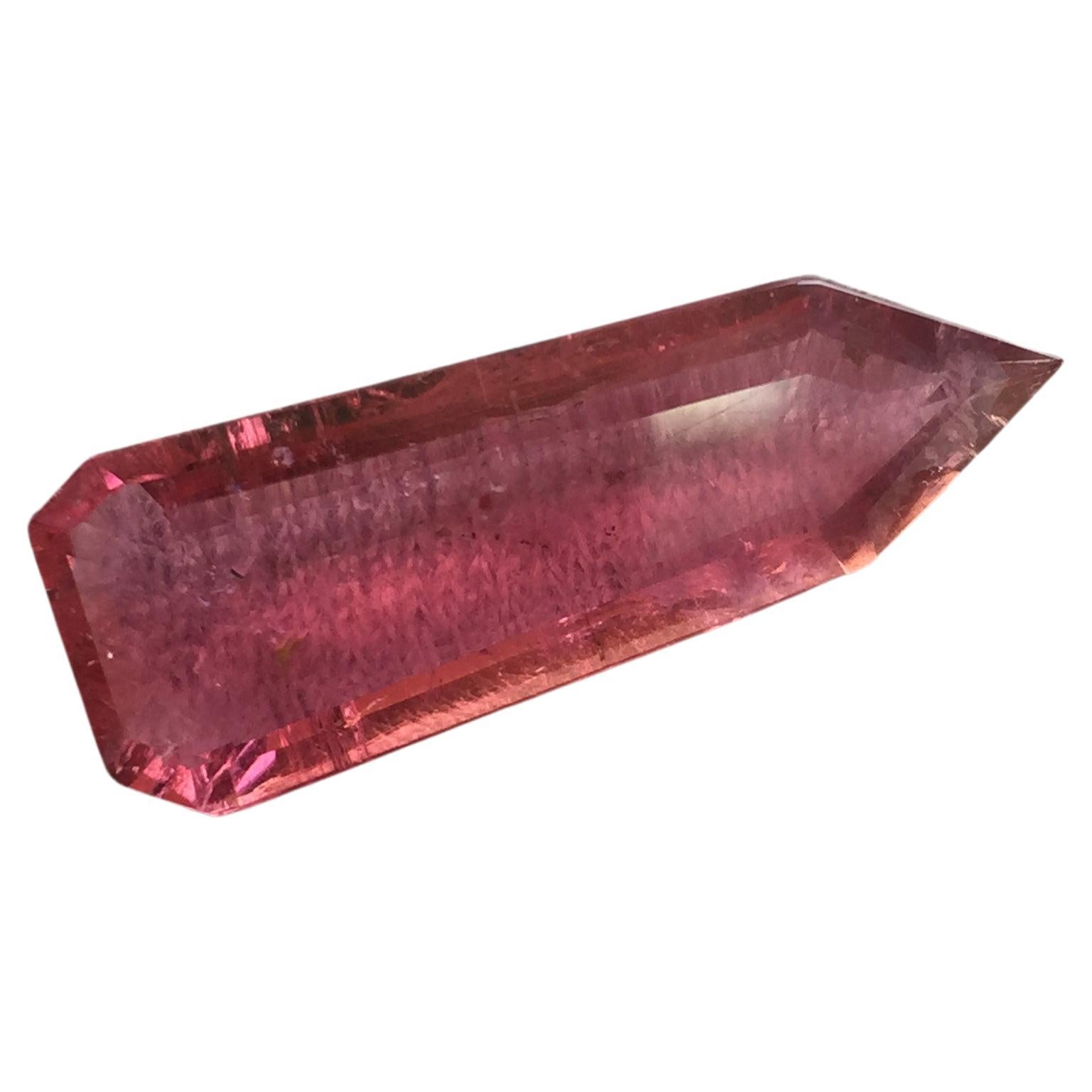 8.96 Carat Pink Tourmaline Fancy Cut for High Jewelry For Sale