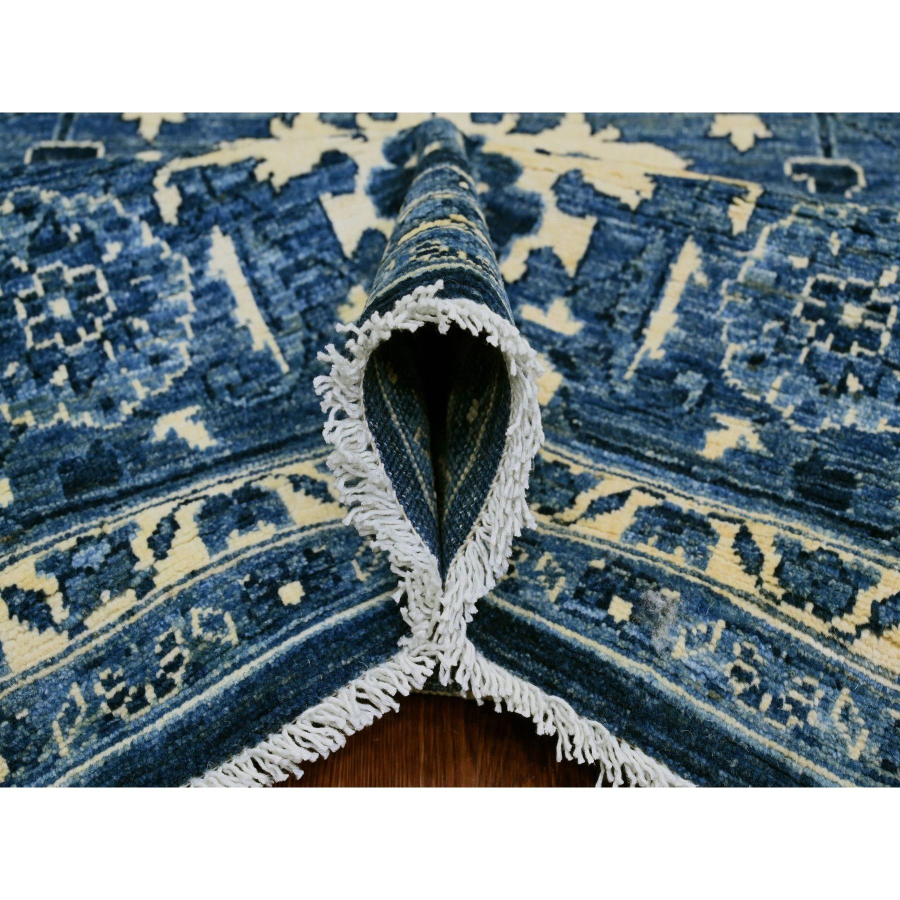 Hand-Knotted 8'9